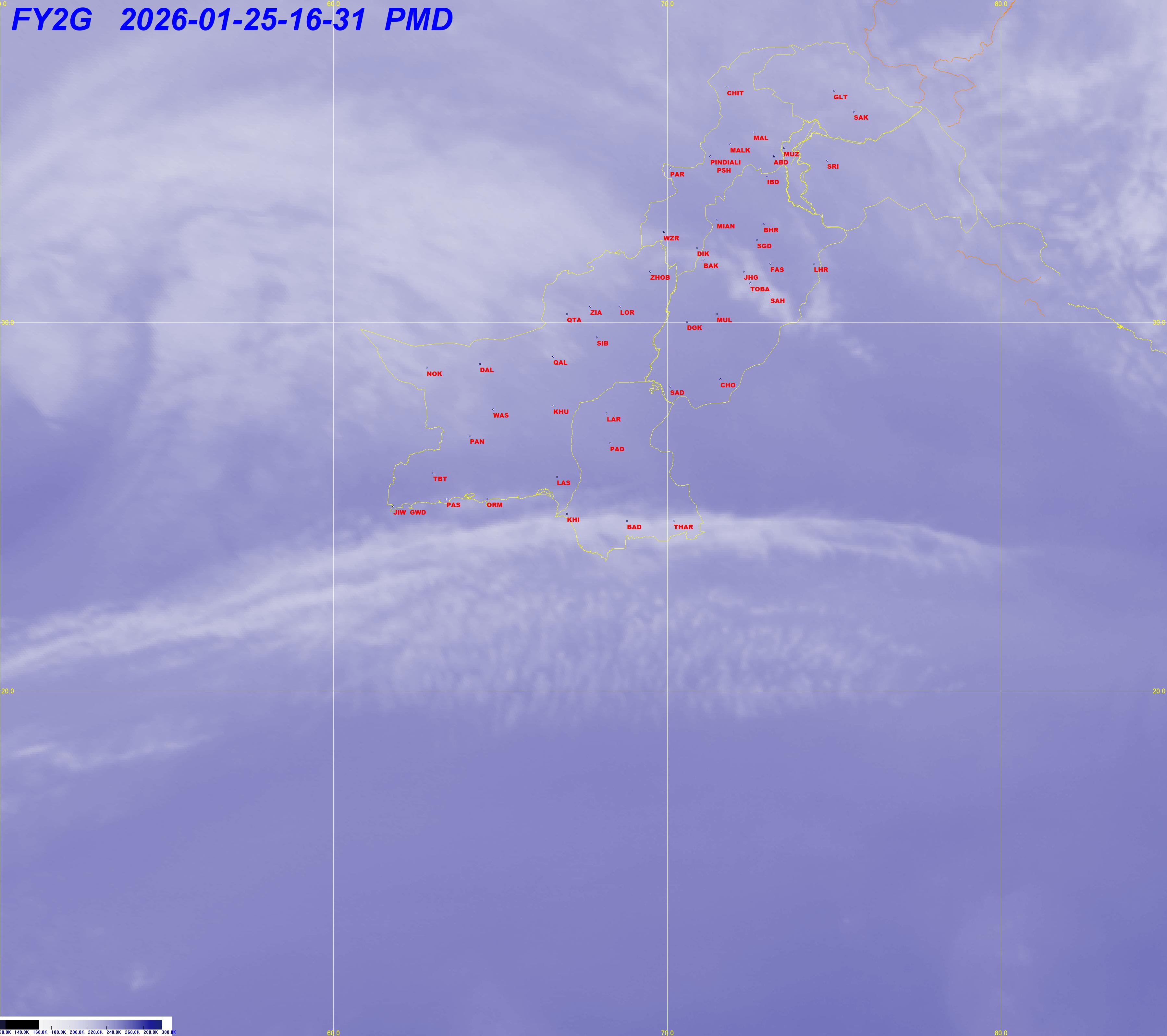 Water Vapour 2026-01-25 17:10:02  - FFD